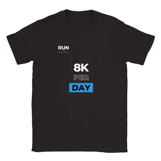 8k per Day Challenge - Mens - T-shirt